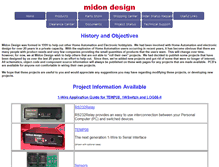 Tablet Screenshot of midondesign.com